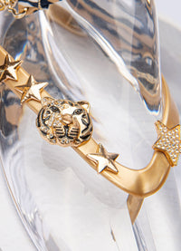 Golden leopard glamflips - Peggell