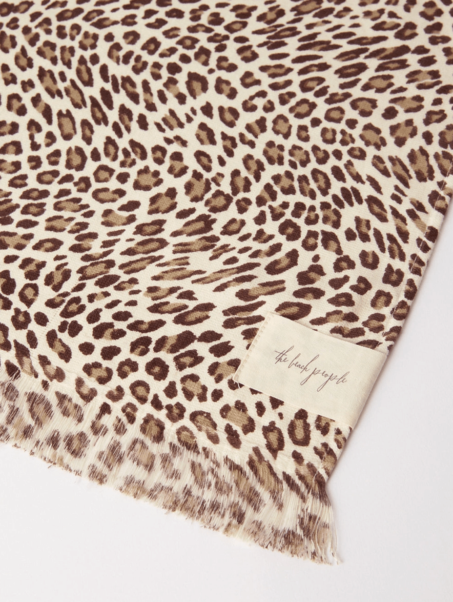 Leopard Beach Towel - Peggell