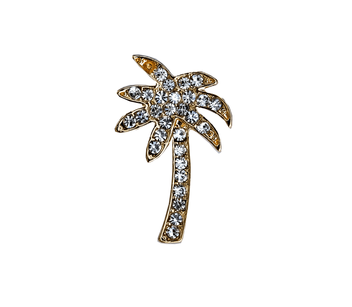 Palm tree cystals gold - Peggell Mallorca SL