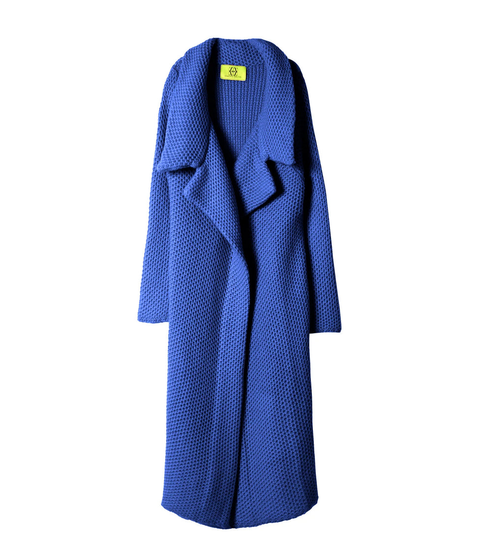 Cardigan royal blue / lapis cashmere by Simone Bruns