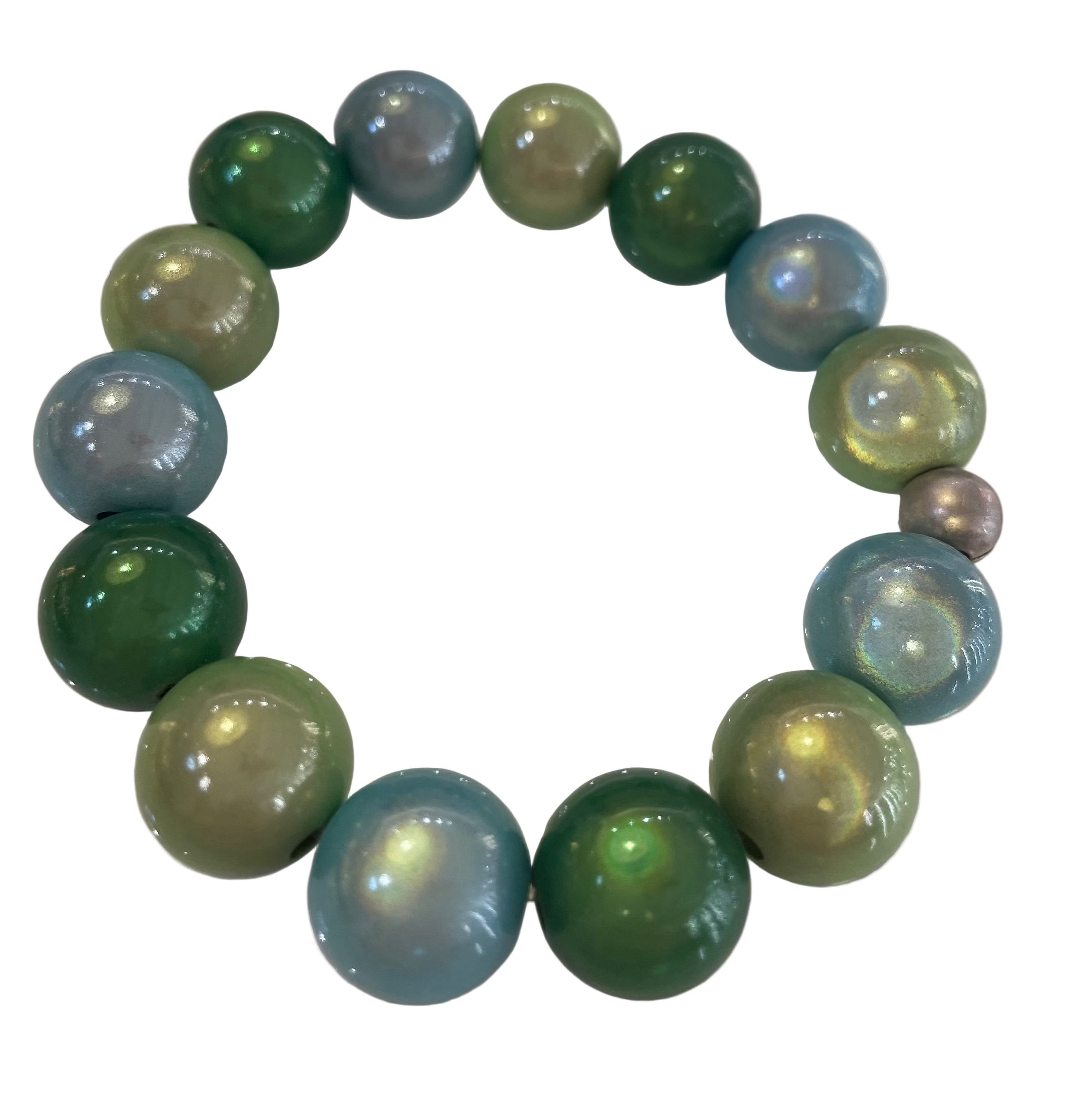 L Caribbean Dream (green) Bracelete