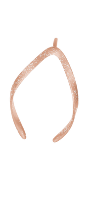 Pink glitter strap