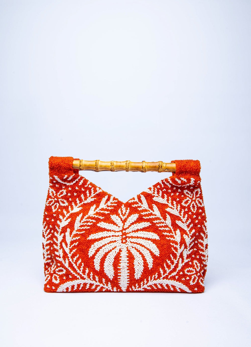 Amalfi Pearl Bag Orange - Peggell Mallorca SL