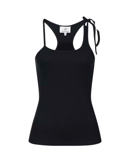 Ava Black Tank Top Gitta Banko - Peggell Mallorca SL