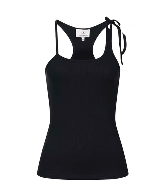 Ava Black Tank Top Gitta Banko - Peggell Mallorca SL