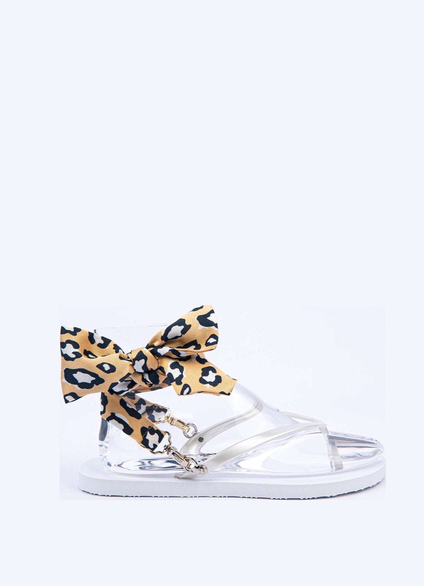 Beige leopard ribbon - Peggell Mallorca SL