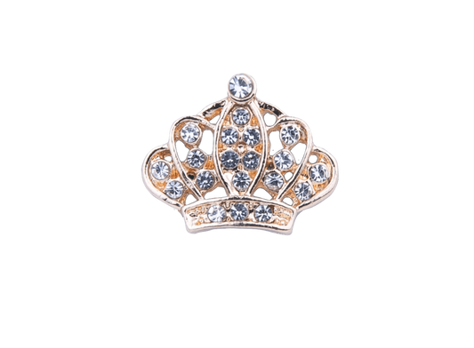 Crown + crystals gold - Peggell Mallorca SL