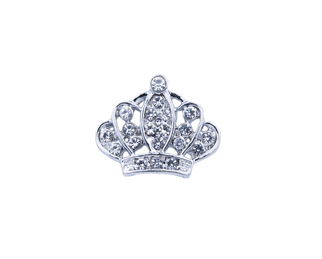 Crown + crystals silver - Peggell Mallorca SL
