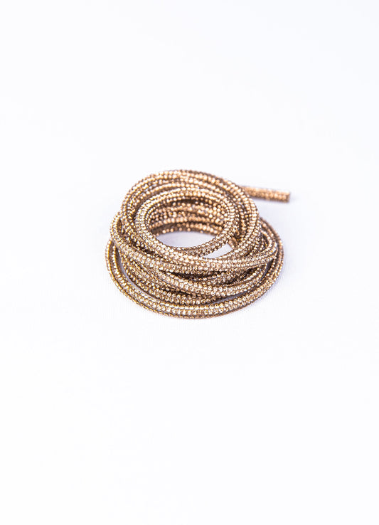 Gold glitter ribbon - Peggell
