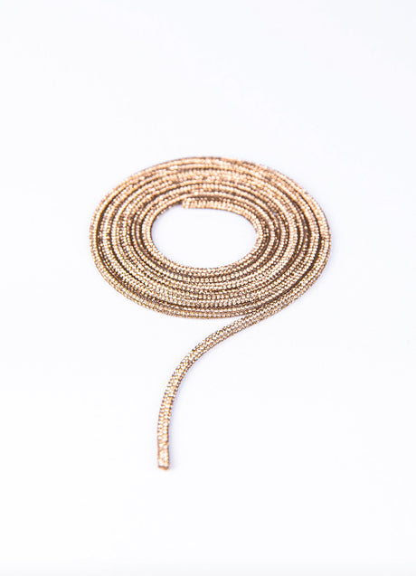 Gold glitter ribbon - Peggell