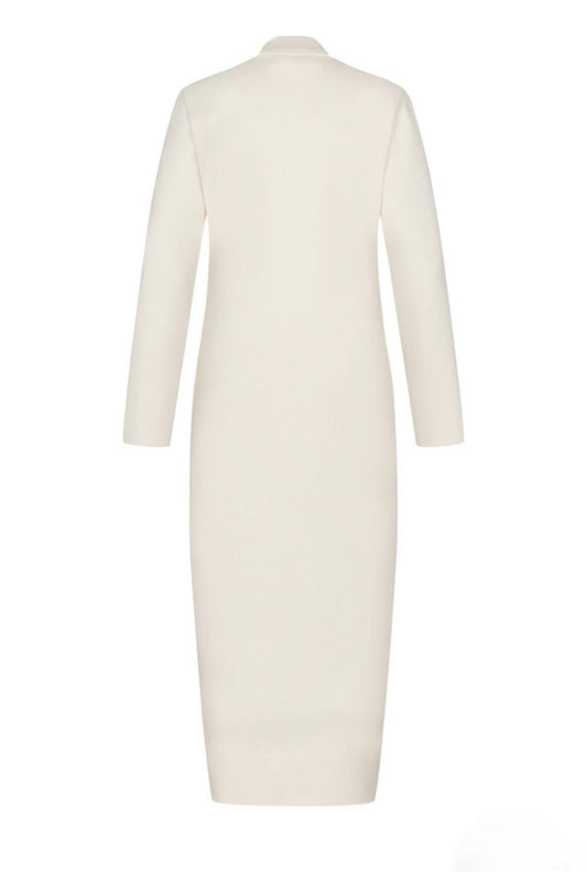 Knitted Coat Palina Ecru by Gitta Banko - Peggell Mallorca SL