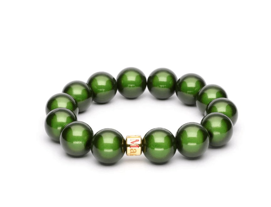 L Apple Green Bracelete - Peggell Mallorca SL