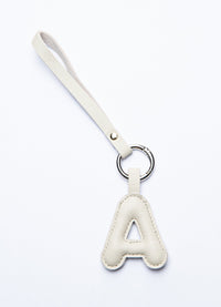 Leather Charm "A" - Peggell