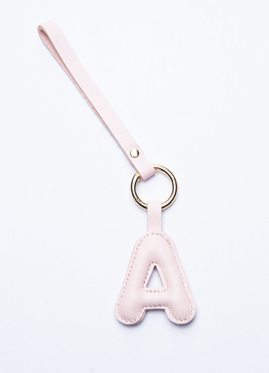 Leather Charm "A" - Peggell
