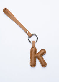 Leather Charm K - Peggell