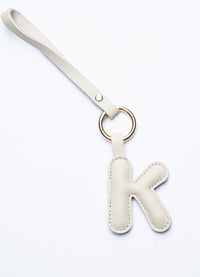 Leather Charm K - Peggell