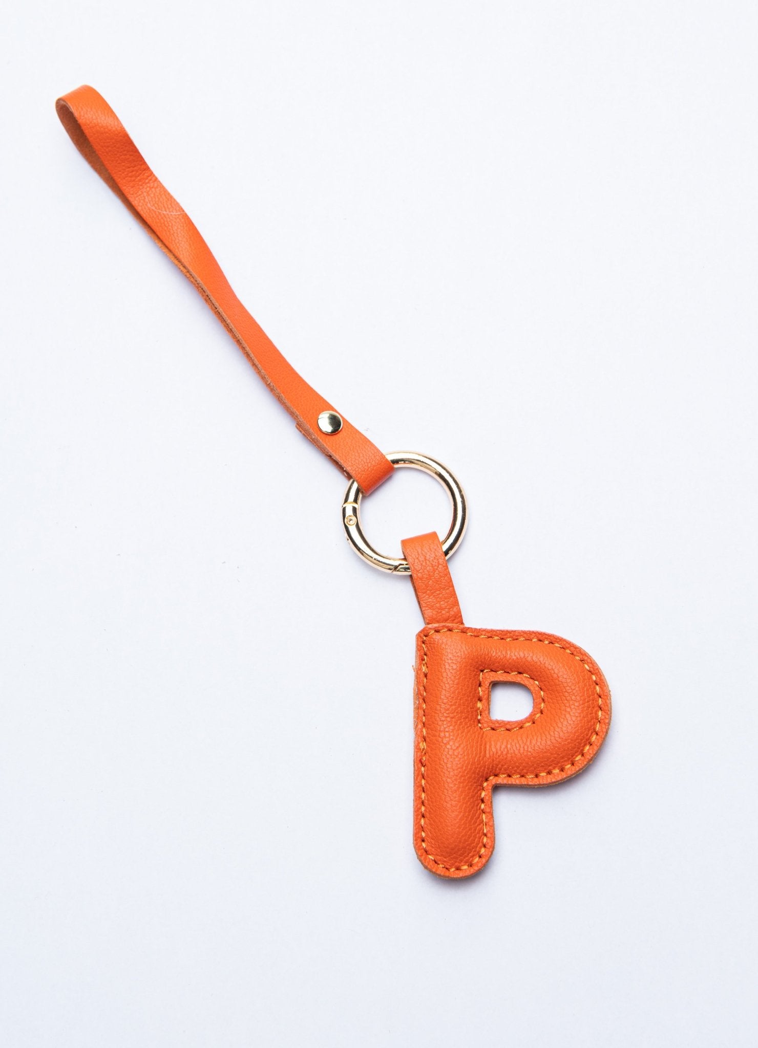 Leather Charm P - Peggell