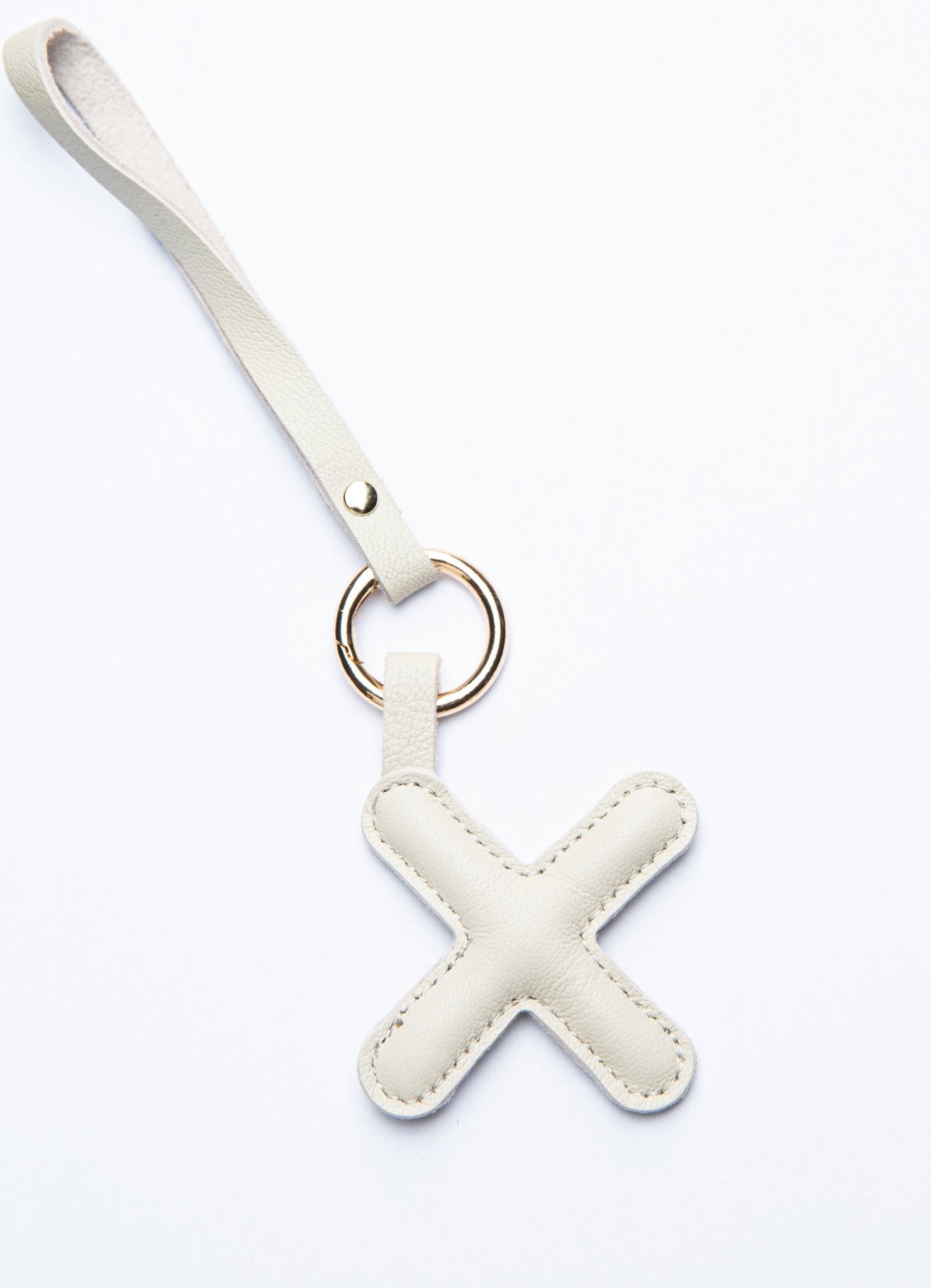 Leather Charm X - Peggell