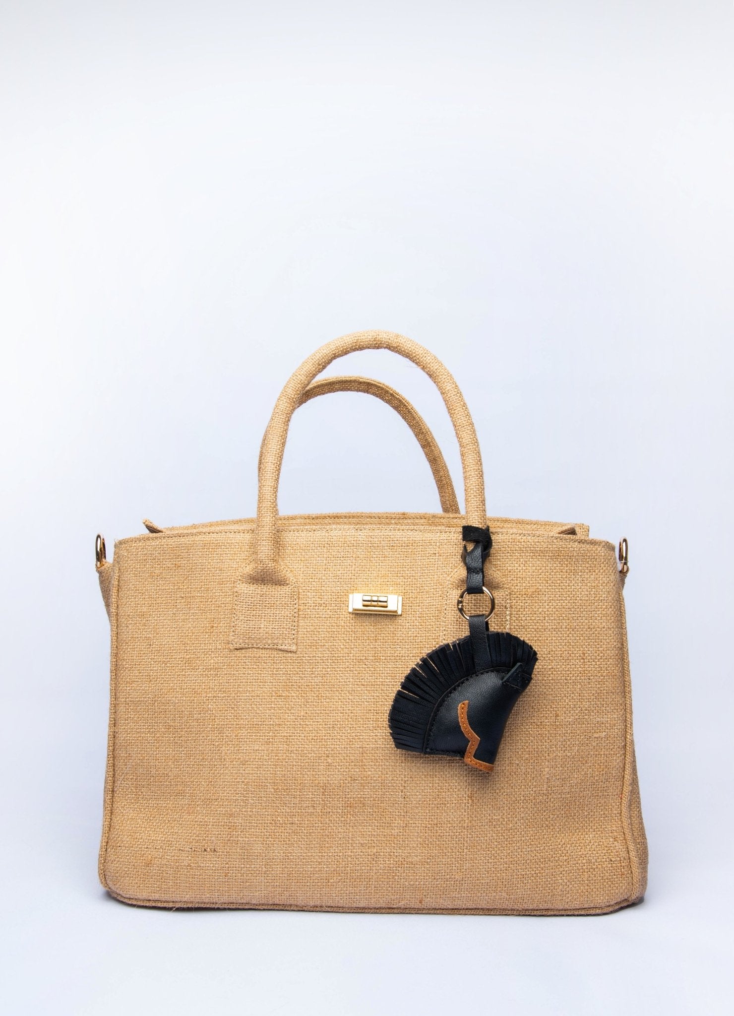 Leather Horse Head Black - Peggell Mallorca SL