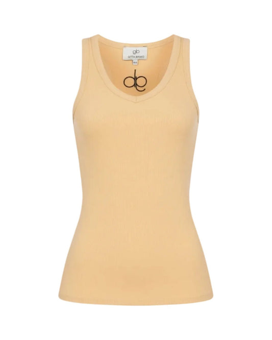 Lia Lemon V Neck Top Gitta Banko - Peggell Mallorca SL