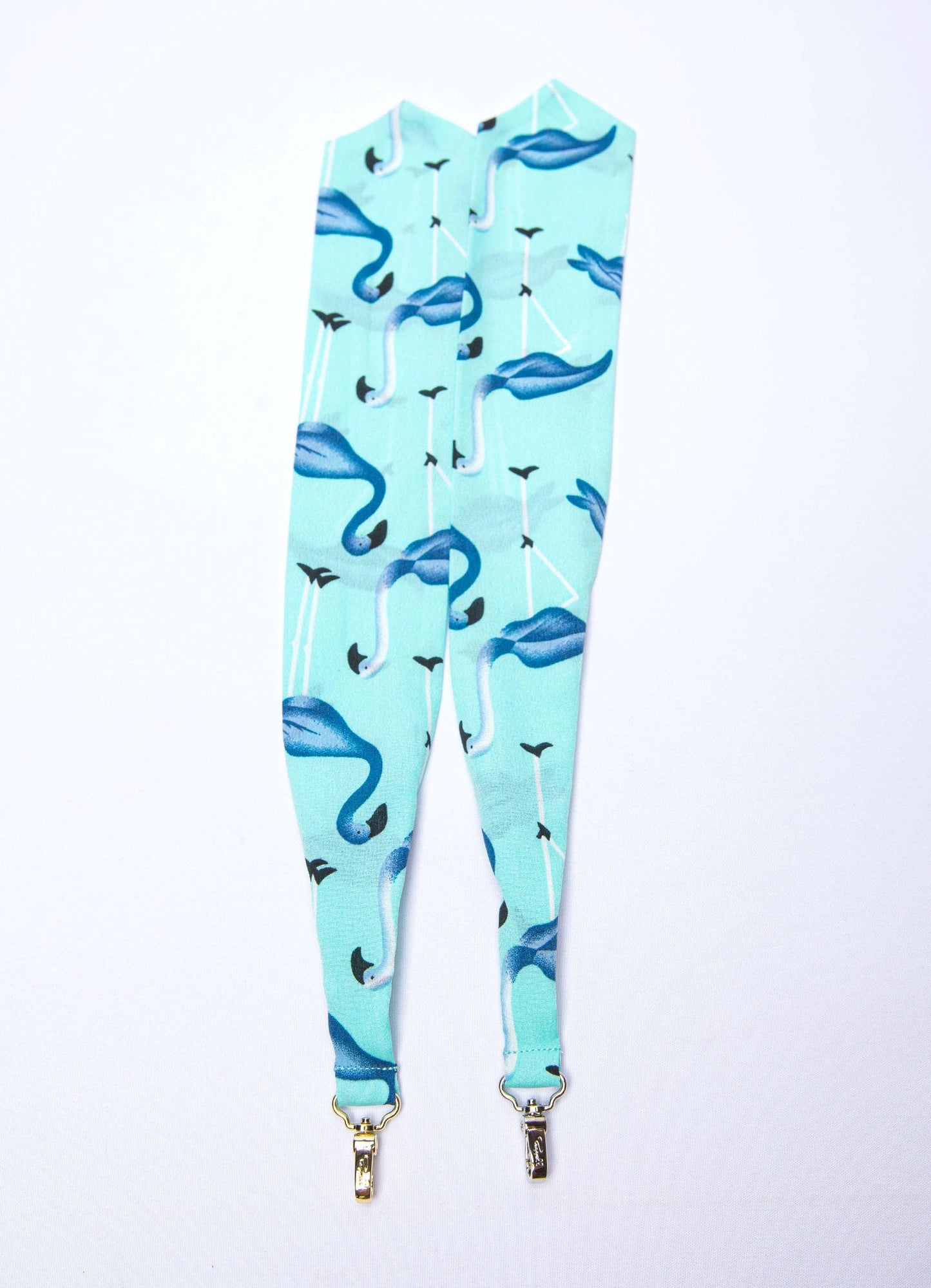 Light Blue Flamingo Ribbon - Peggell