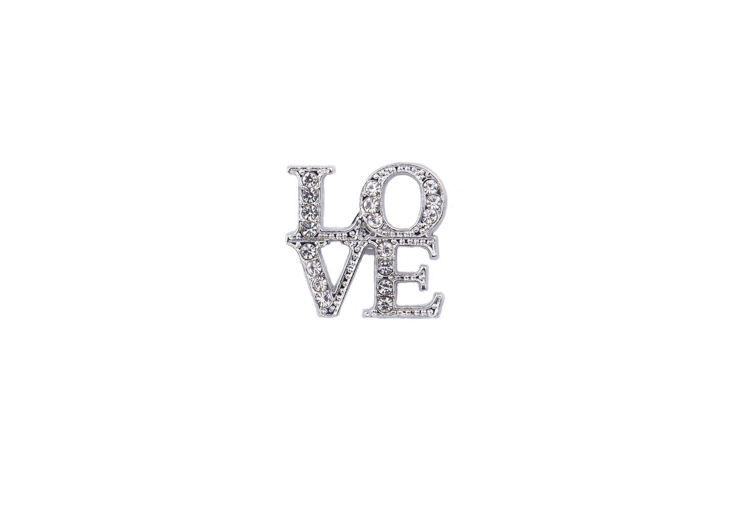 Love + crystals silver - Peggell Mallorca SL