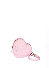 Mini Heart Bag Pink by Weat - Peggell