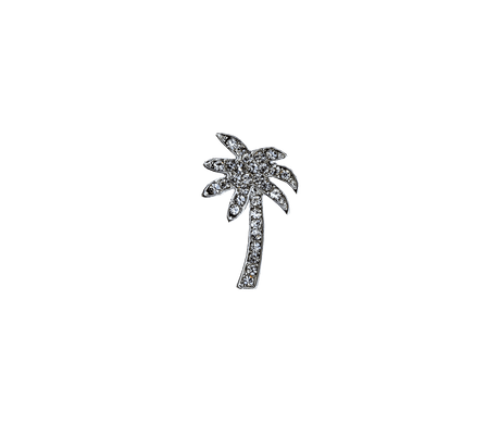 Palm tree crystals silver - Peggell Mallorca SL