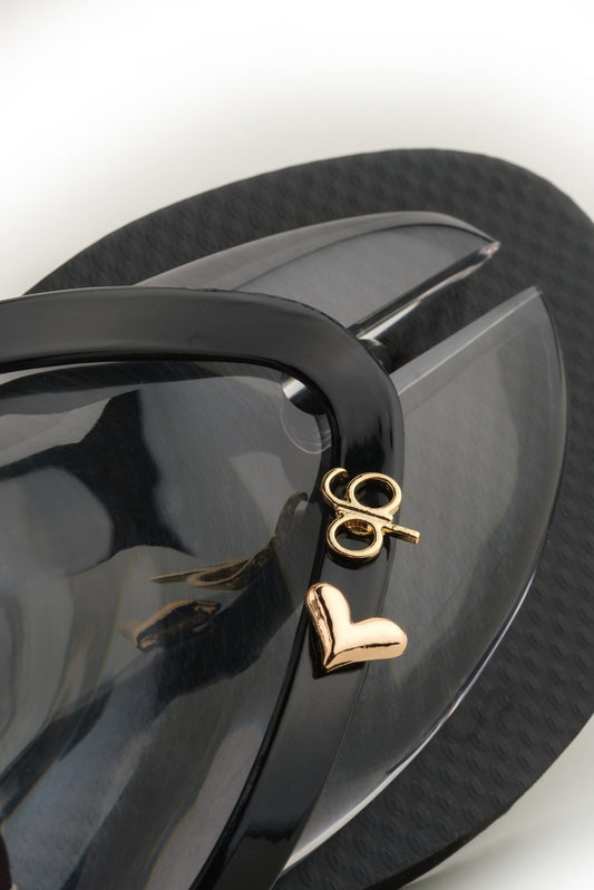 Peggell X Gitta Banko Black GB Glamflip® Gold - Peggell Mallorca SL