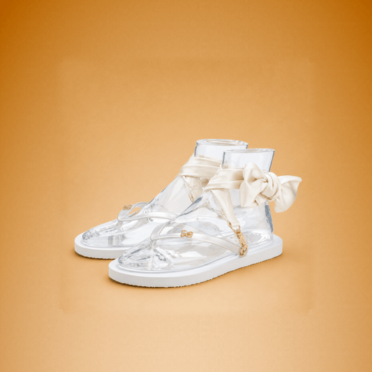 Peggell x Gitta Banko White GB Glamflip® Gold - Peggell Mallorca SL