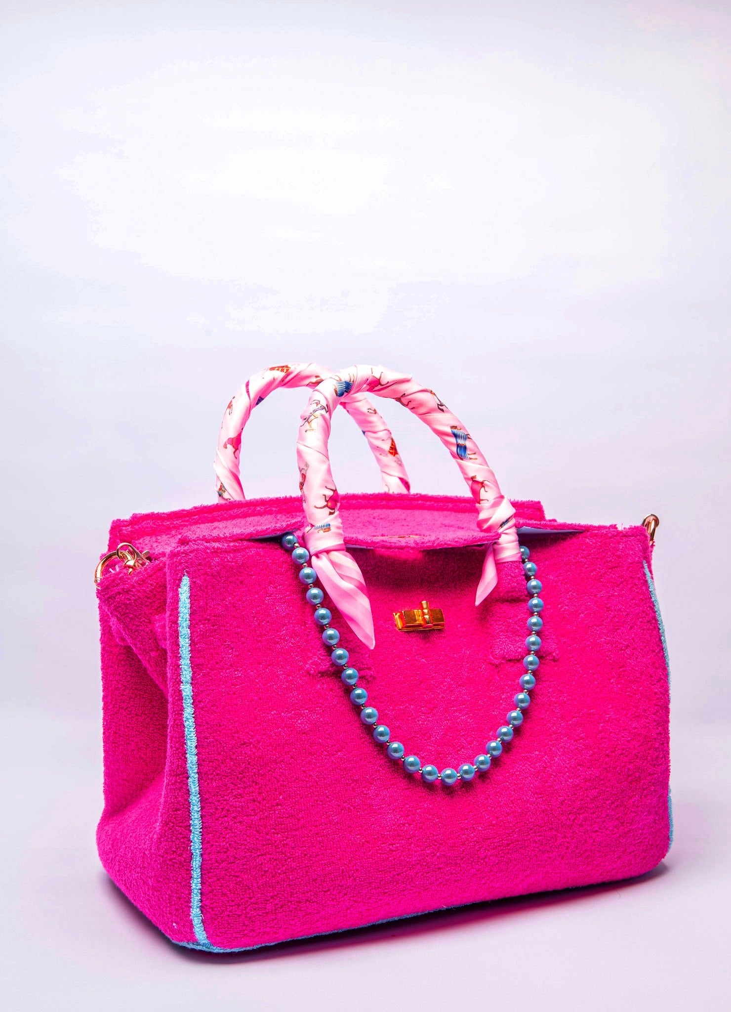 Pink Terry Bag - Peggell