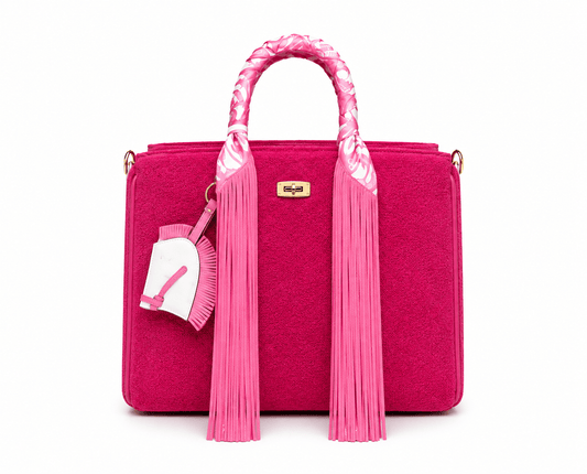Pink Terry Bag - Peggell Mallorca SL