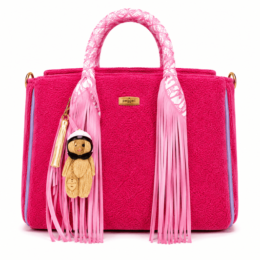Pink Terry Bag - Peggell Mallorca SL