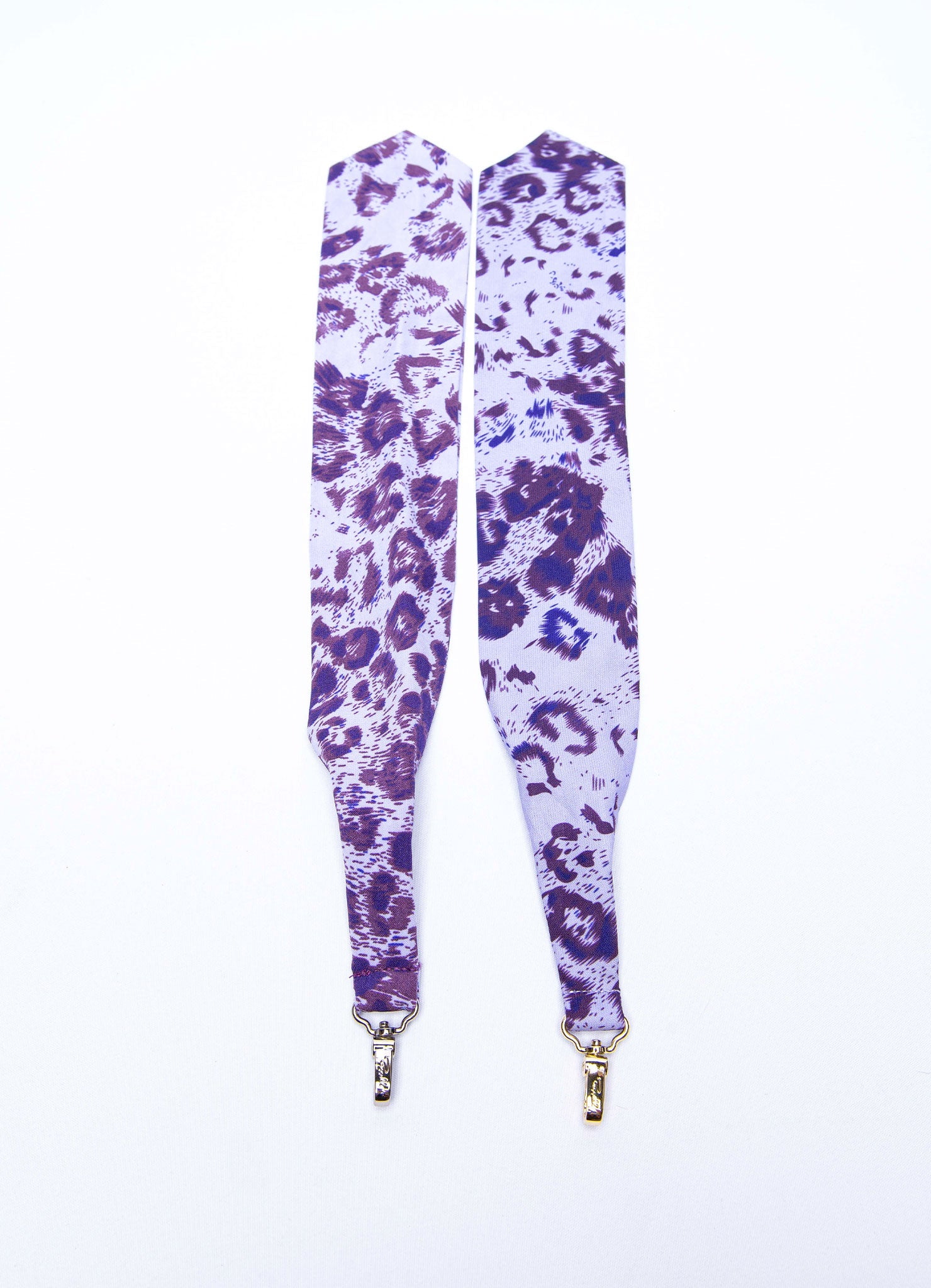 Purple Leopard Ribbon - Peggell