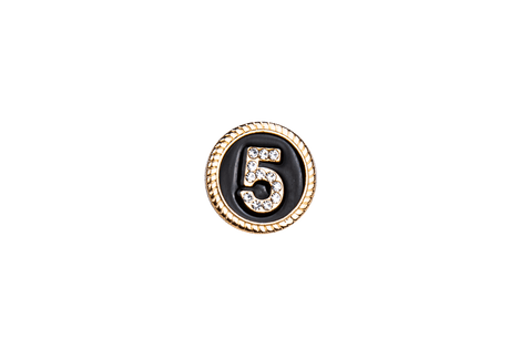 Round coco no5 black + silver - Peggell Mallorca SL