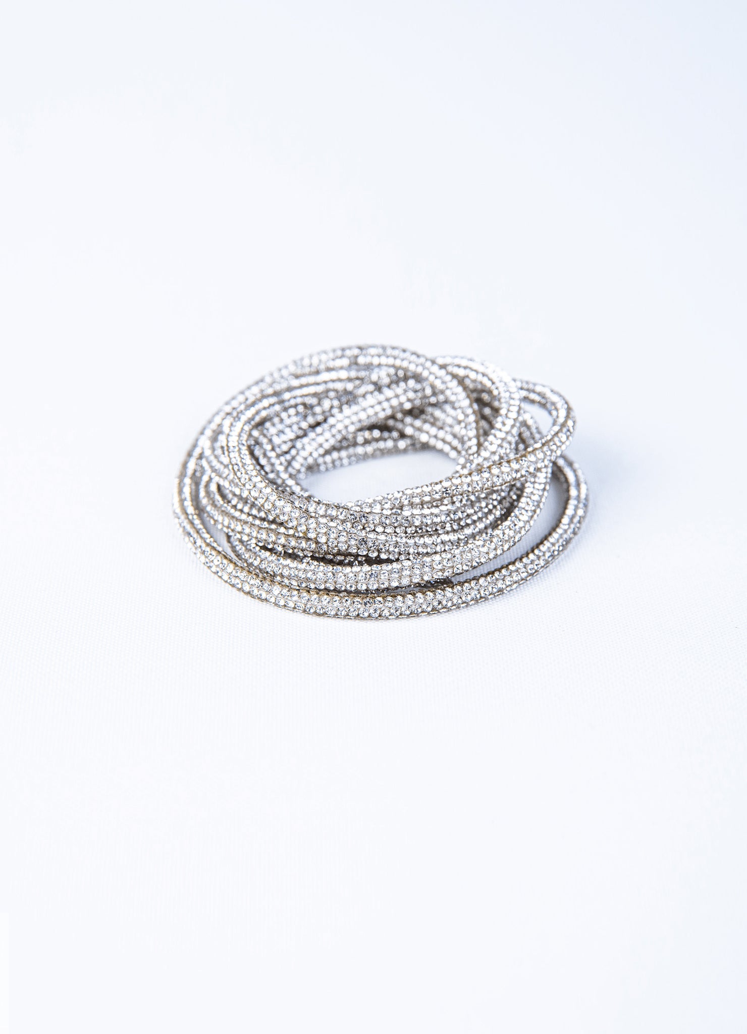 Silver glitter ribbon - Peggell