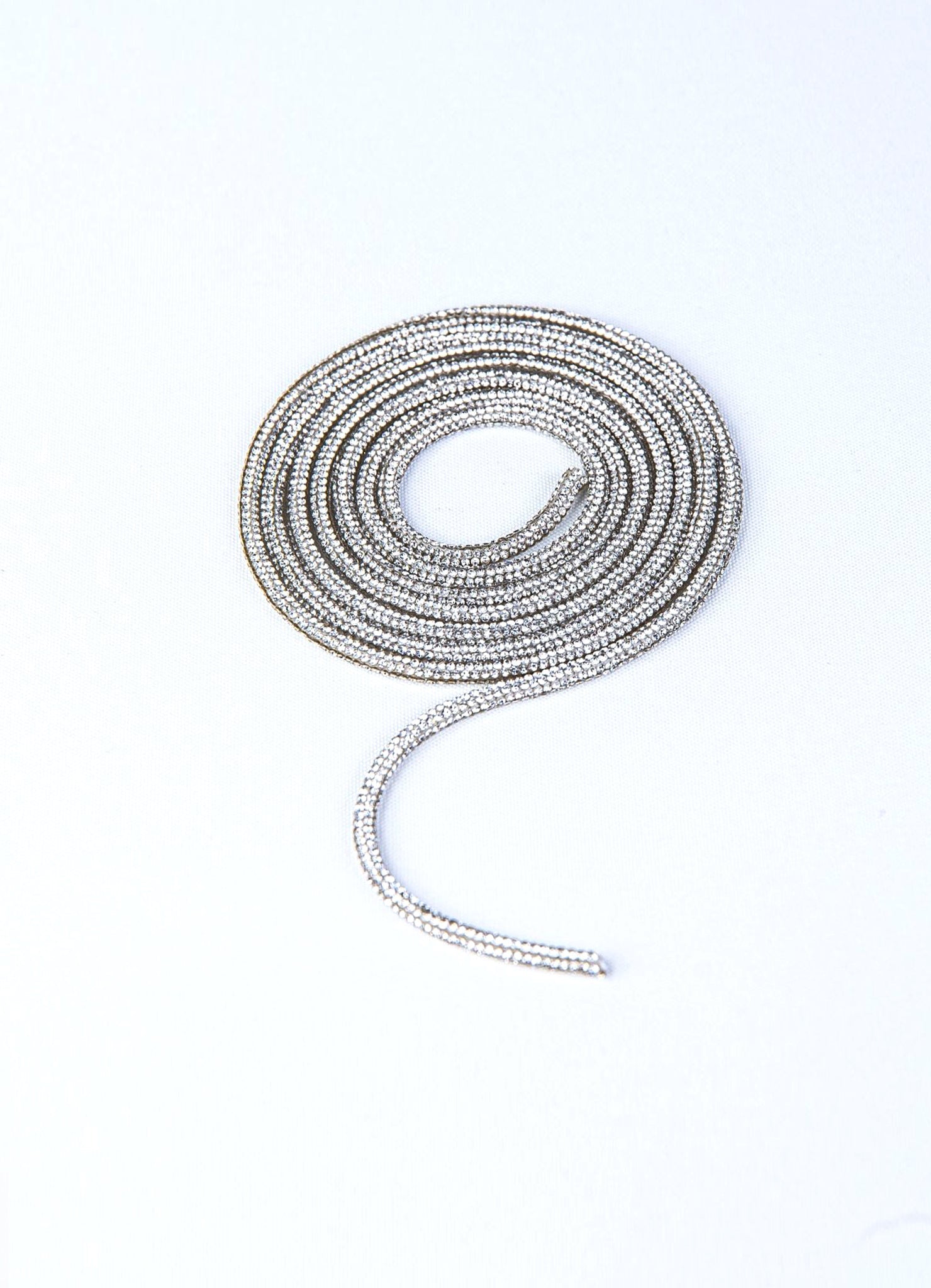 Silver glitter ribbon - Peggell