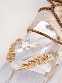 White & Gold Glamflip - Peggell Mallorca SL