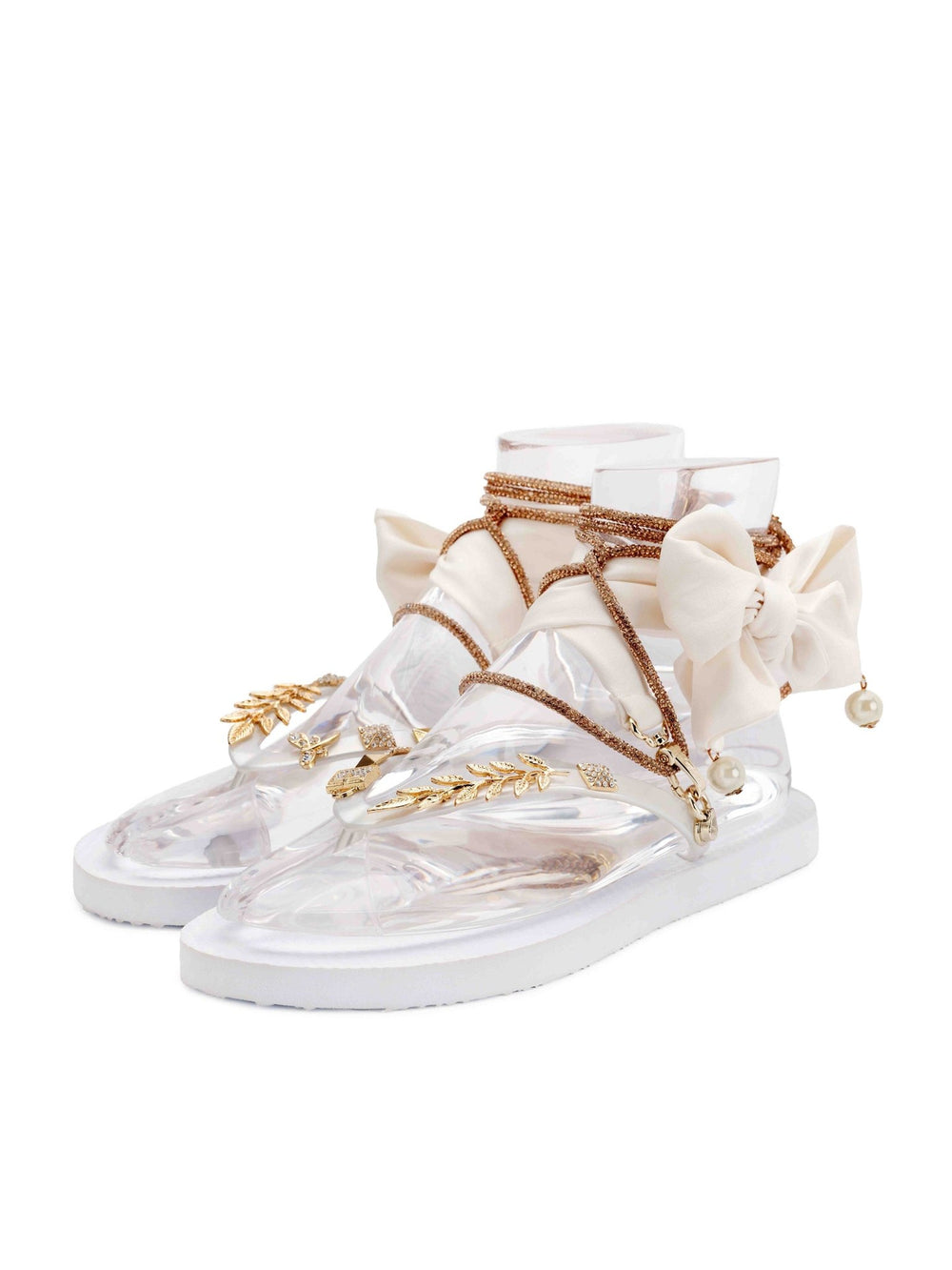 White & Gold Glamflip - Peggell Mallorca SL