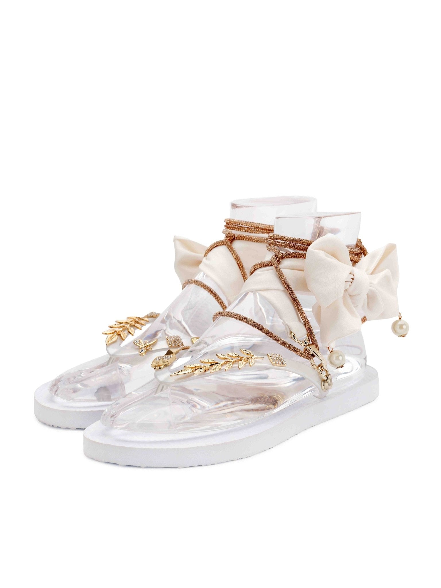 White & Gold Glamflip - Peggell Mallorca SL