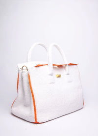 White Terry Bag - Peggell