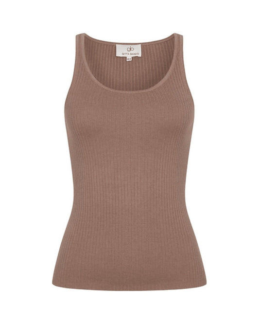 Willow Mocha Top by Gitta Banko - Peggell Mallorca SL