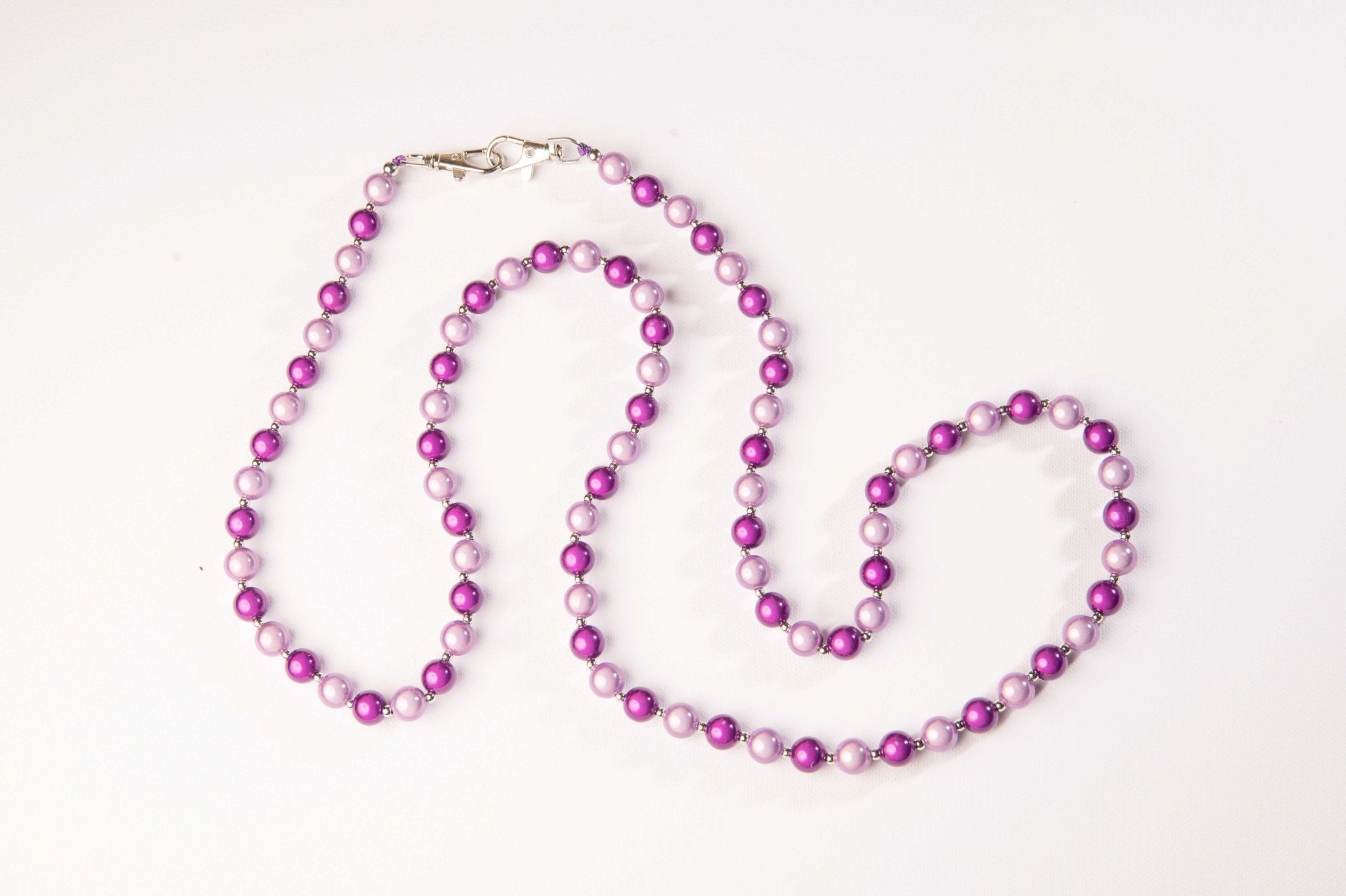 Handy necklace Purple Mix - Peggell