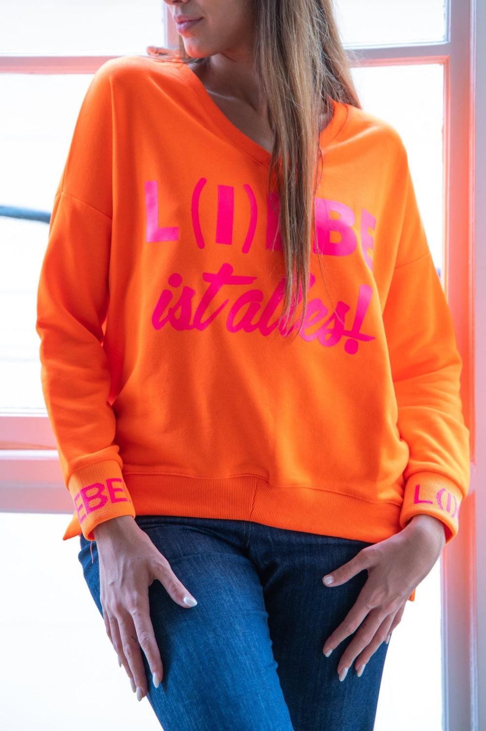 Miss Goodlife "L(I)EBE" neon orange - Peggell