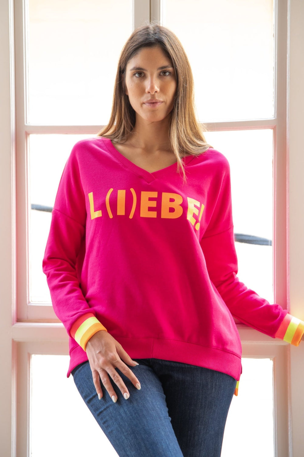 Miss Goodlife "L(I)EBE" Neon Pink - Peggell