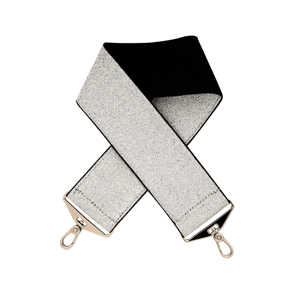 Silver elastic ribbon - Peggell