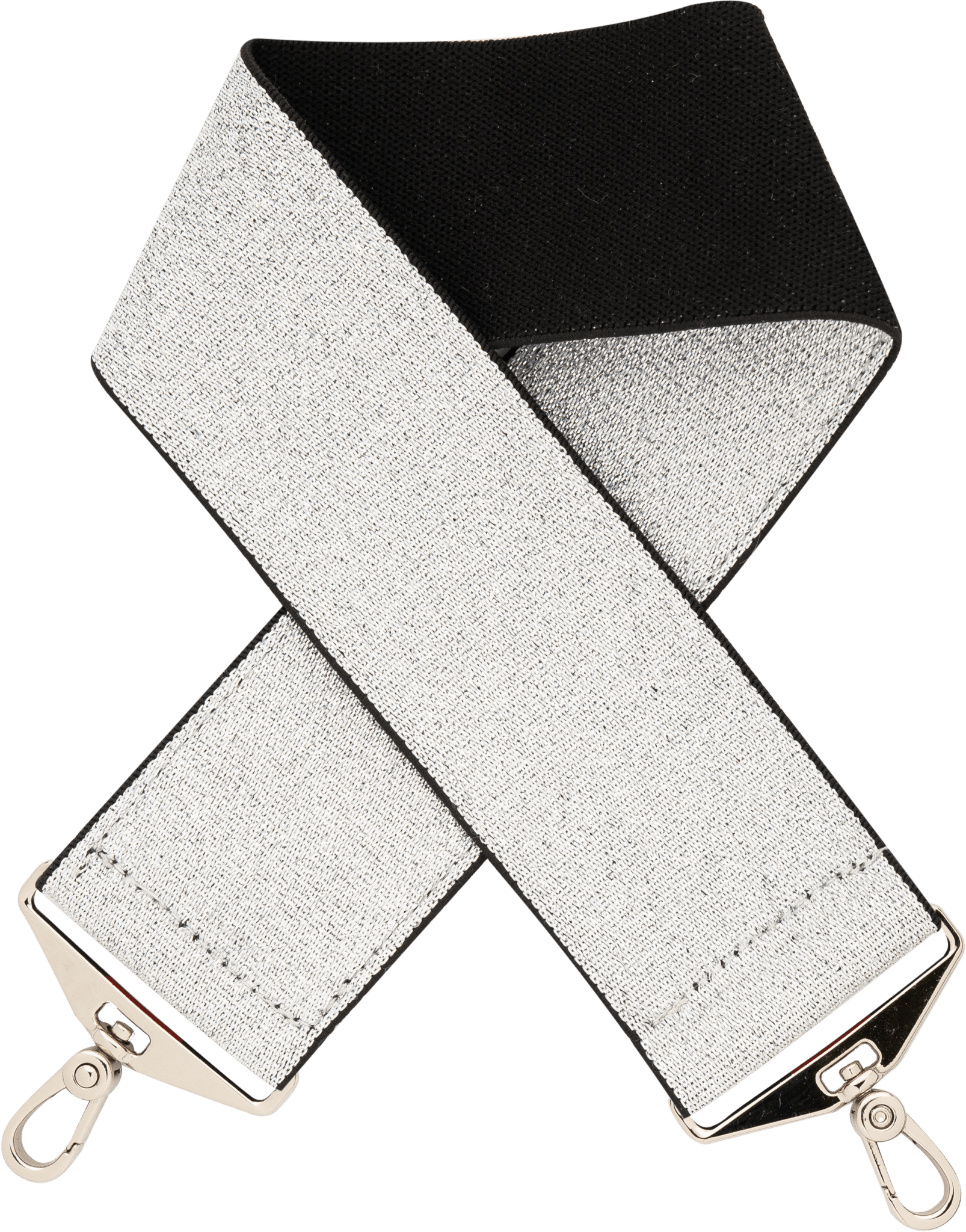 Silver elastic strap (pair of 2) - Peggell